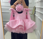 Luxury Girls Couture Flower Girl Wedding Dress | KLFFIGID