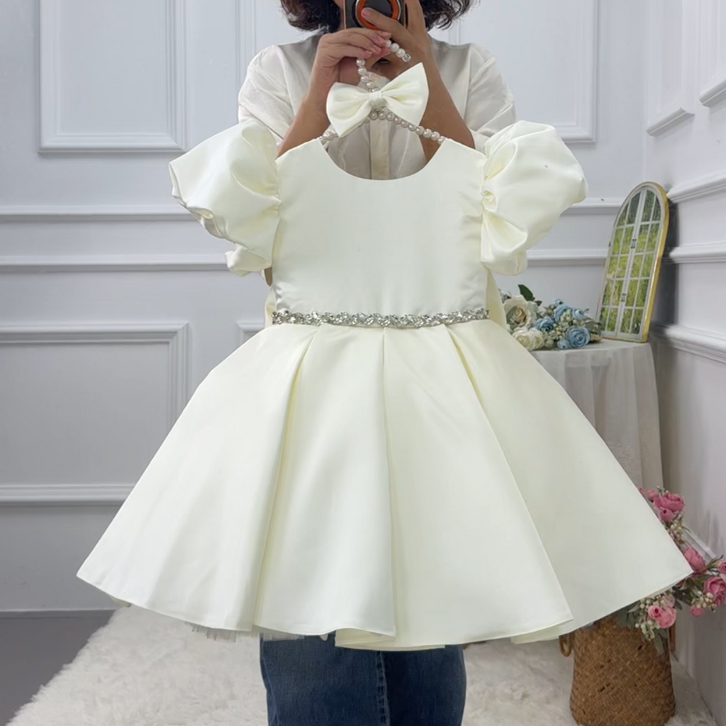 Birthday Party Dress Toddler Princess Gown Kids Wedding Dress｜KLFFIGID