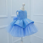 Elegant Sequin Baby Girl Birthday & Flower Girl Dress | KLIFFIGID