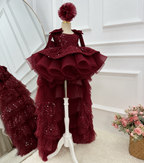 Baby Birthday Dress Gorgeous Flower Girl Dress Luxury Girls Couture｜KLFFIGID