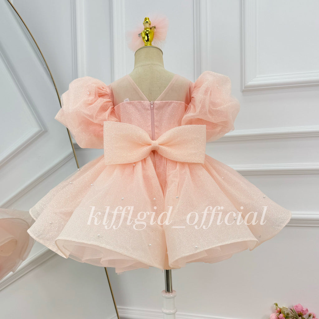 Baby Birthday Dress Toddler Princess Gown Elegant Princess Costume｜KLFFIGID