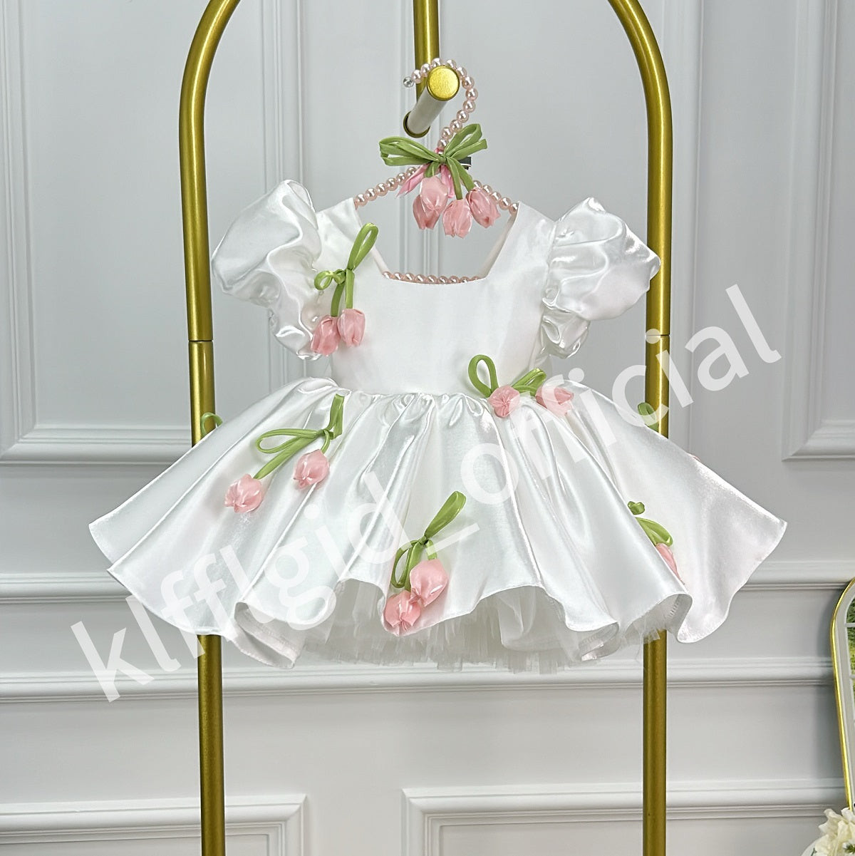 Tulip Elegant Baby Flower Girl Dress | KLFFIGID