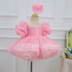 Baby Birthday Dress Toddler Princess Gown Elegant Princess Costume｜KLFFIGID