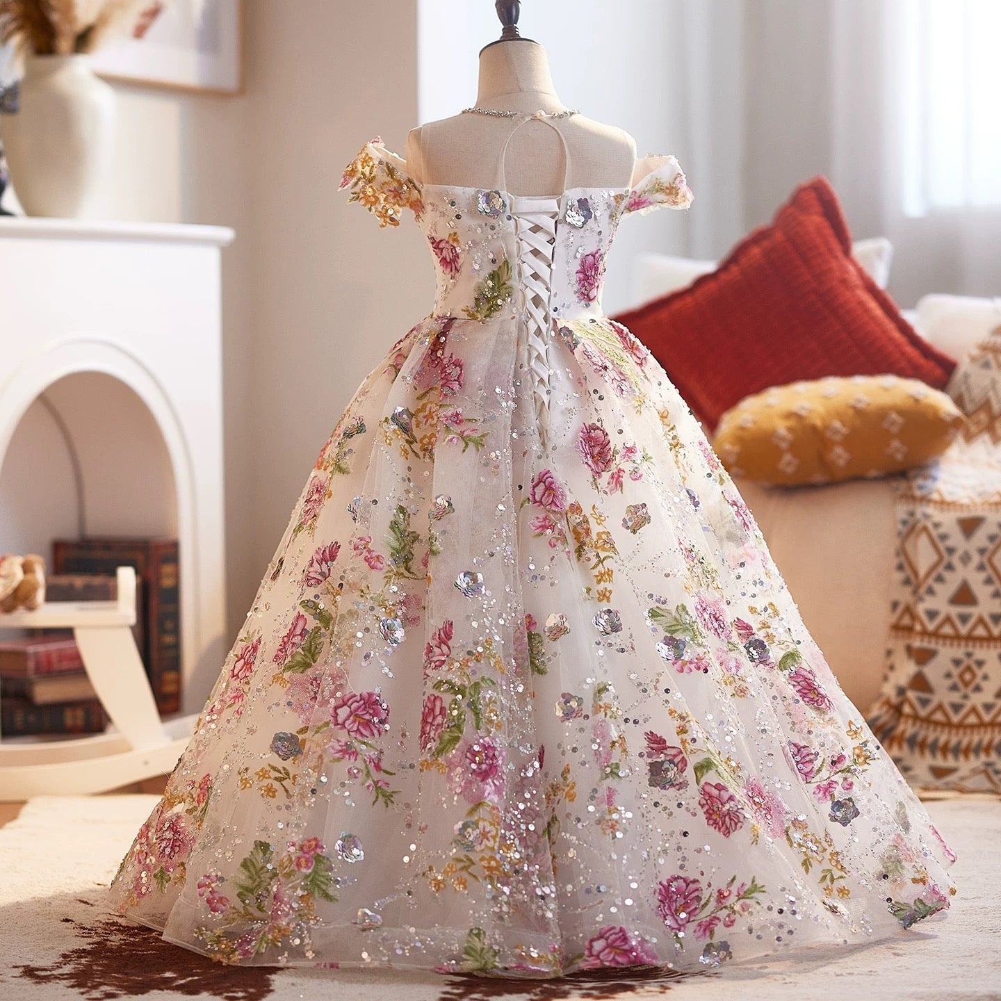 3-12 year old girl dresses, Flower Girl Pageant Dance Apparel, wedding dresses, birthday party girl princess dresses