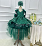 Birthday Dress Pageant Dress for Girls Wedding Ceremony skirt | KLFFIGID
