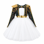 Girls' Halloween Dress Girls Sparkling Sequin Stage Dress Carnival costumes｜KLFFIGID