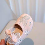 Sweet Floral Decor Girls' Shoes Dreamy Princess Style Little Princess's Favorite Floral Shoes