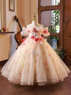 Enchanted Garden Princess Dress Petal Dream Gown Fairy Tale Princess Dress