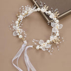 Fairy-Inspired Headband Lightweight Floral Headband Exquisite Floral Headband to Brighten Your Princess Dream