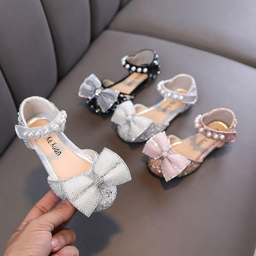 Colorful Girls' Shoes Princess Elegance Sweet and Adorable Luxurious Sequin Shoes for Girls