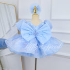 Baby Birthday Dress Flower Girl Dress Luxury Girls Couture | KLFFIGID