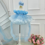 Baby's Birthday Dress Gorgeous Flower Girl Dress Toddler party dress for girls｜KLFFIGID