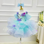 Elegant Sequin Baby Girl Birthday & Flower Girl Dress | KLIFFIGID