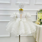 Stylish Sequined Pageant Gown & Flower Girl Dress | KLFFLGID