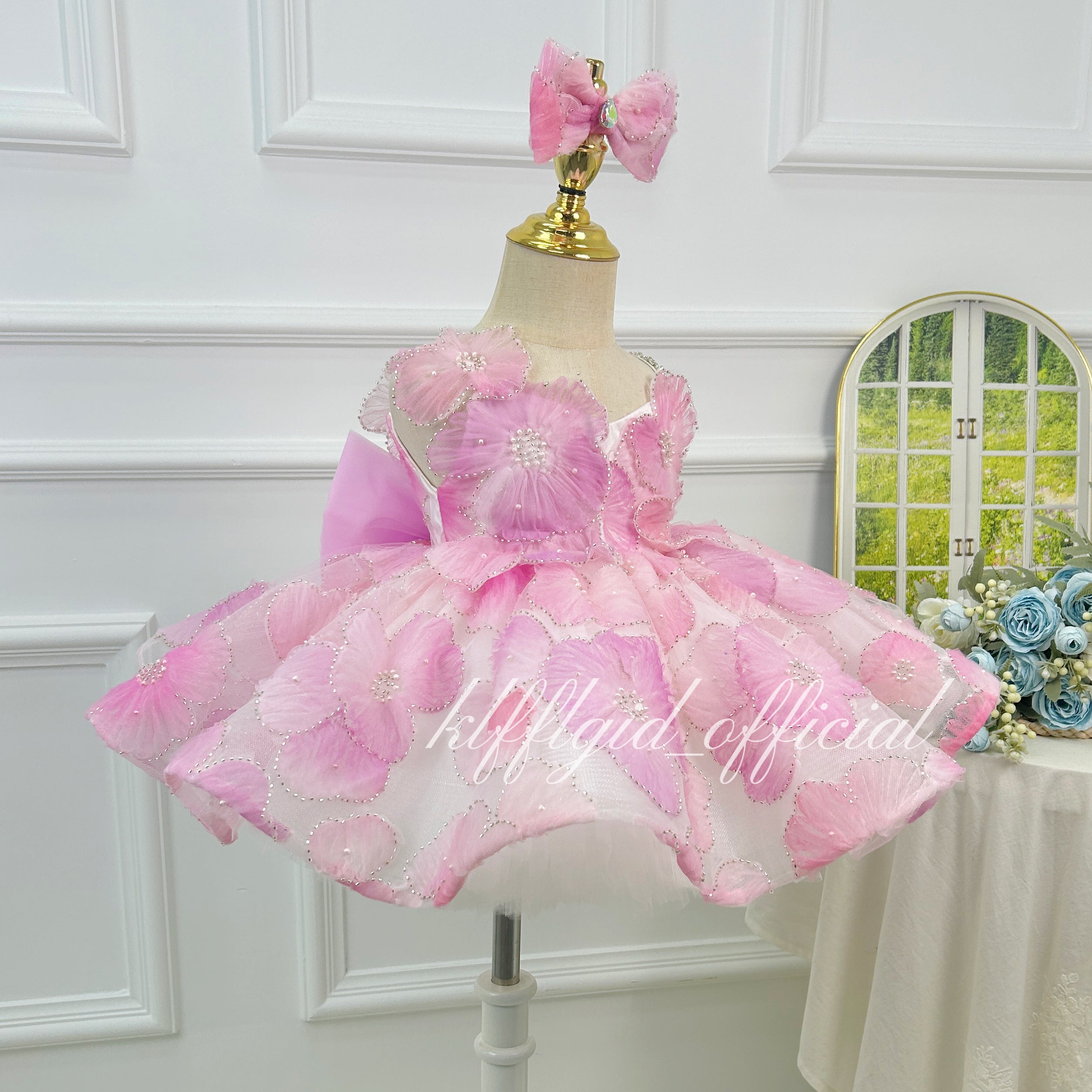 Toddler princess ball gown Theme Party Family Gathering ｜KLFFIGID
