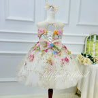 Baby Princess Dress Toddler Party Dress & Flower Girl Gown | KLFFIGID
