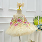 Toddlers birthday dress Pageant gowns for girl Matching mother-daughter outfits| KLFFIGID