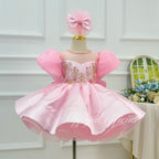 Baby birthday dress Wedding Party Costume girls formal gown | KLFFIGID