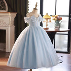 4-10 years old baby princess birthday party mesh elegant girls evening dress