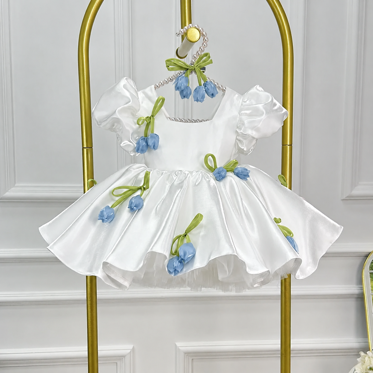 Tulip Elegant Baby Flower Girl Dress | KLFFIGID