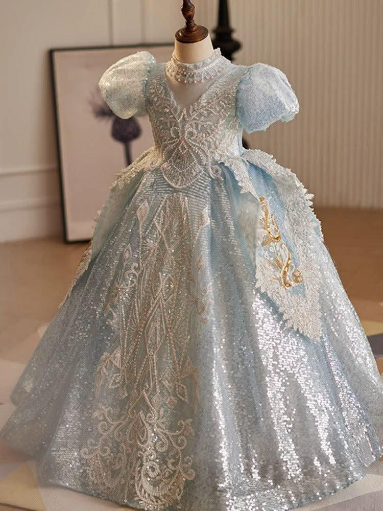 Princess Dream Dress Elegant Embroidered Girl's Dress
