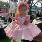 Girls Elegant Floral Fairy Colorful Princess Dress | KLFFIGID