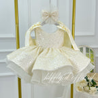 Luxury Girls Couture Flower Girl Wedding Dress | KLFFIGID