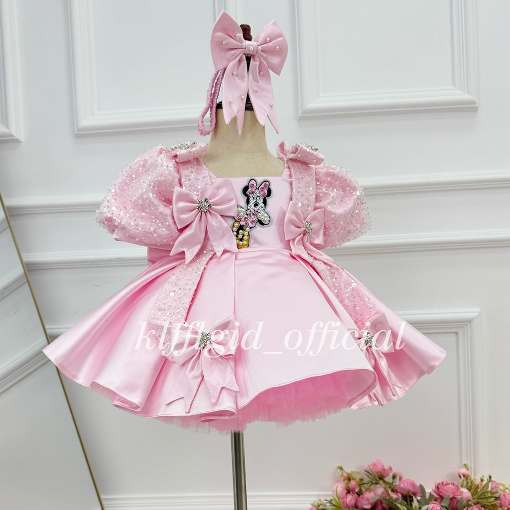 Baby Birthday Dress Toddler Princess Skirt & Flower Girl Dress | KLFFIGID