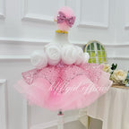 1-12 years old  Toddler Girls Sequin Long Sleeve Tutu Dress｜KLFFIGID