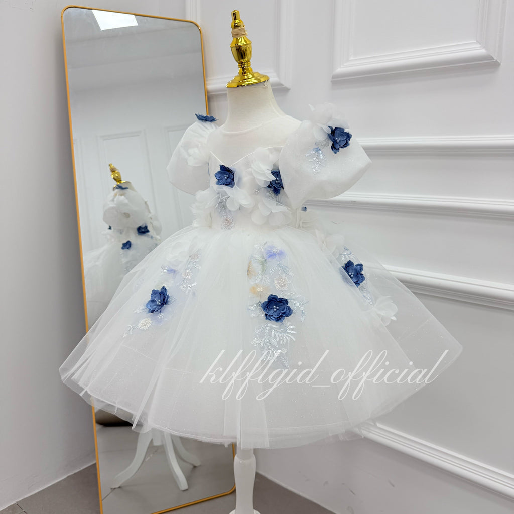 Wedding Party Dress Baby birthday dress Luxury Princess Style | KLFFIGID