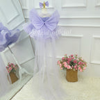 First Baby Birthday Dress Floral Party-Themed Dress Wedding flower girl｜KLFFIGID