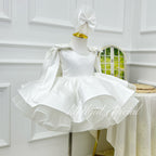 Baby First Birthday Cute Wedding Ceremony Dress | KLFFIGID