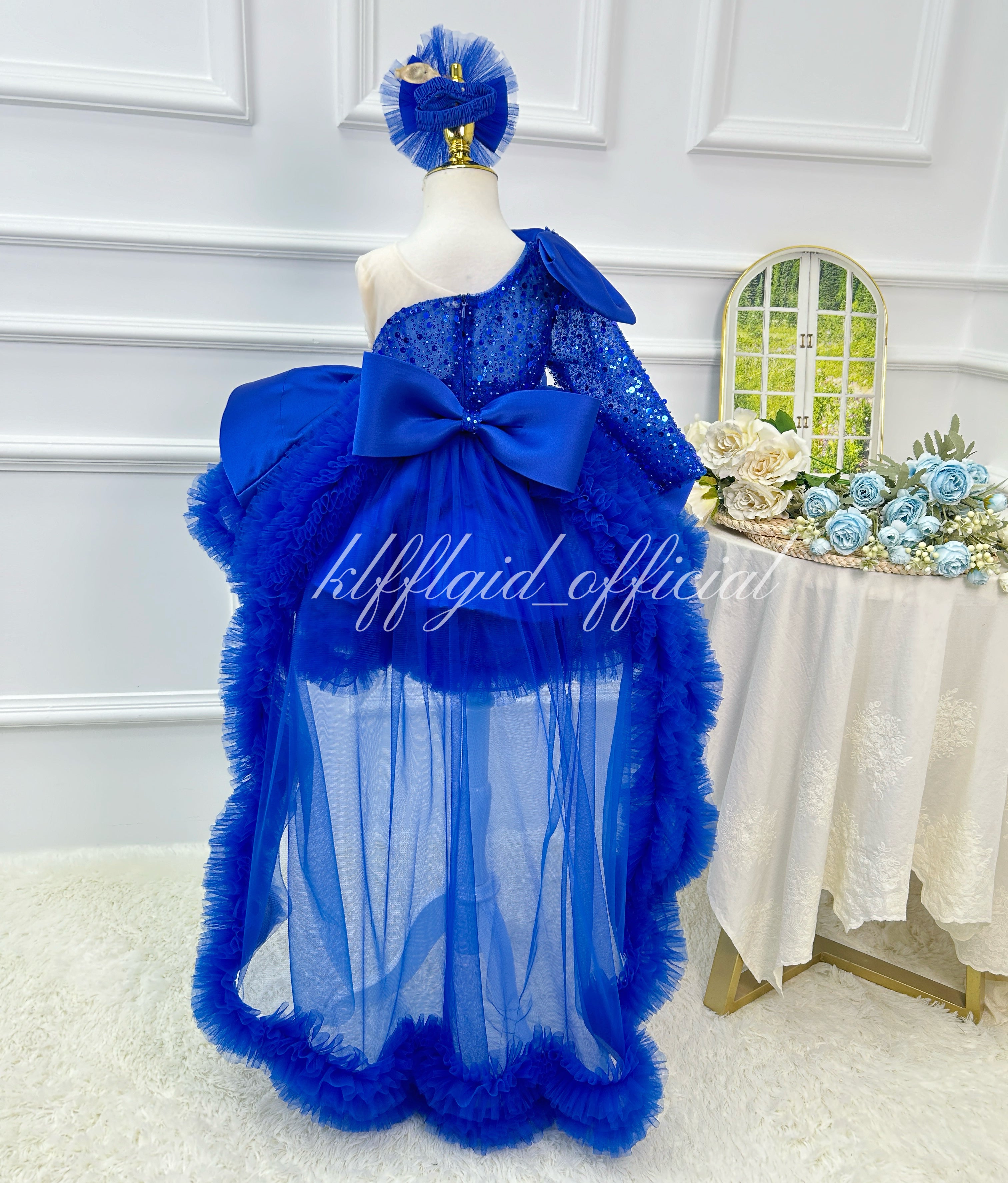 Toddler Girl Dress Birthday Dress for Girls Puffy Ball Gown｜KLFFIGID