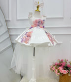 Girls Birthday Dress Gorgeous floral flower girl dress | KLFFIGID