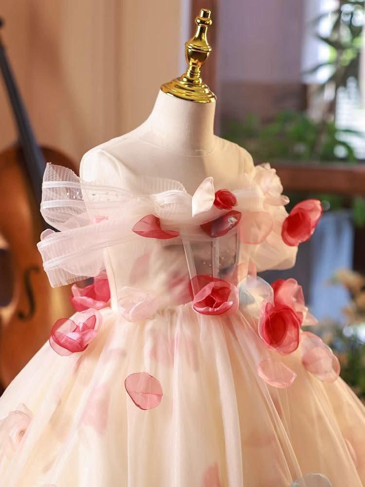 Enchanted Garden Princess Dress Petal Dream Gown Fairy Tale Princess Dress