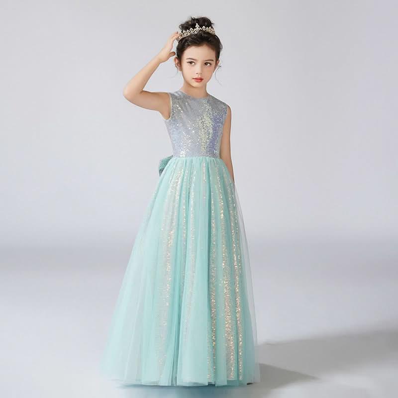 Mint Green Princess Gown The Perfect Blend of Elegance and Sweetness A Must-Have for Little Fairies¡¯ Parties