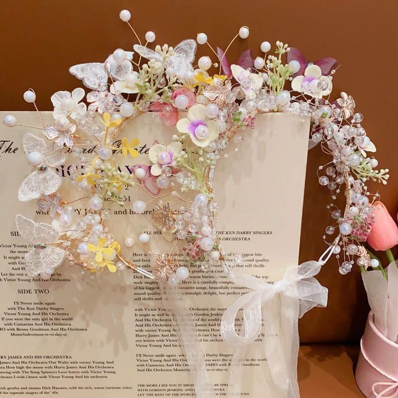 Sparkling Princess Floral Headband Sparkling Garden Hair Accessories