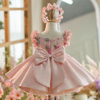 Girls Elegant Floral Fairy Colorful Princess Dress | KLFFIGID