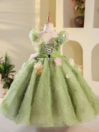 Fairy Tale Garden Dress Spring Wonderland Princess Dress Dreamy Tulle Floral Dress