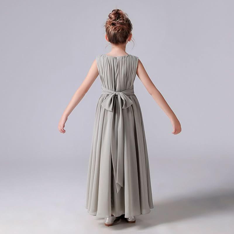 Elegant Childhood Dreamy Dress A Fairy-like Princess Dress Minimal Pleated Design Fresh and Elegant