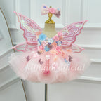 Baby Girls 1st Birthday Fairy Princess Wedding Dress | KLFFIGID