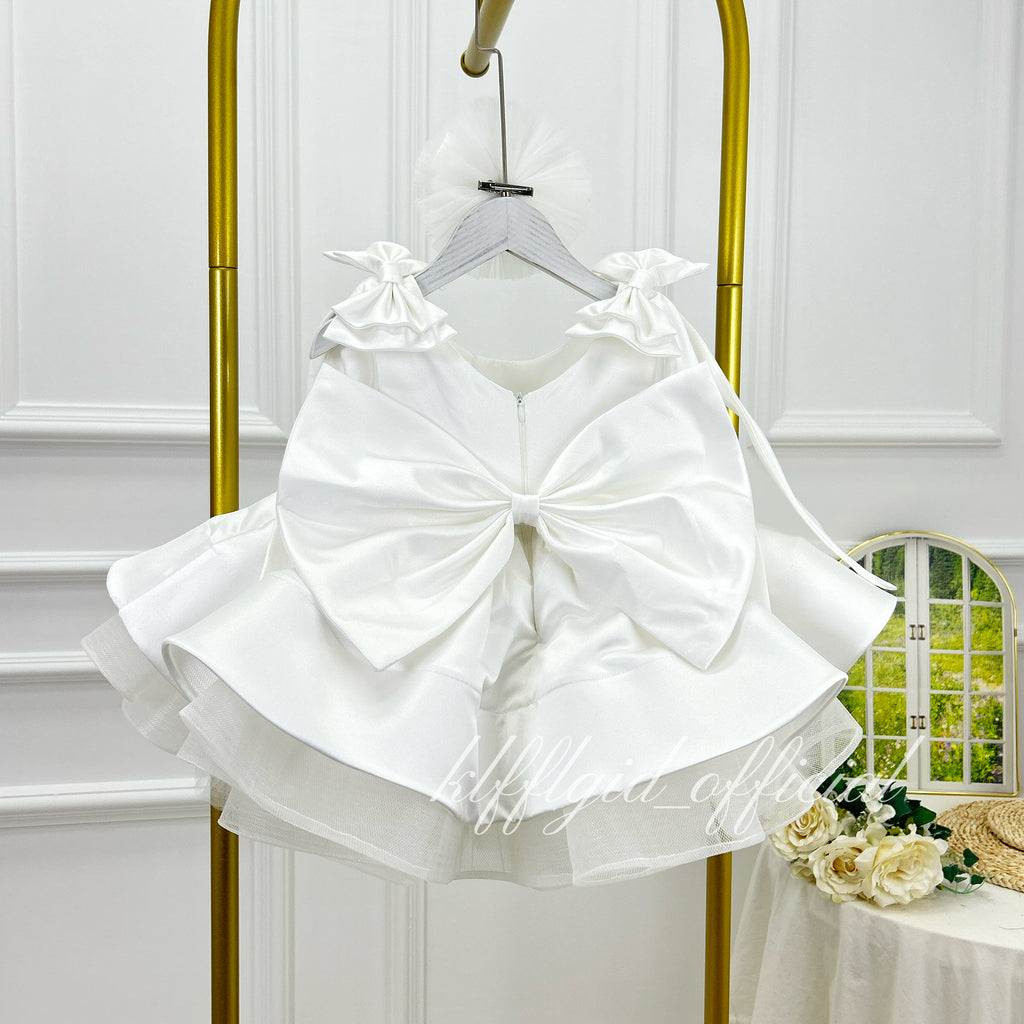 Baby First Birthday Cute Wedding Ceremony Dress | KLFFIGID