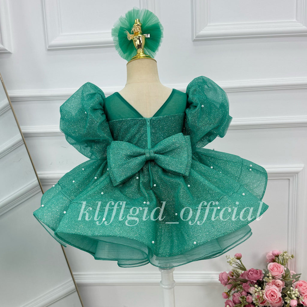 Baby Birthday Dress Toddler Princess Gown Elegant Princess Costume｜KLFFIGID