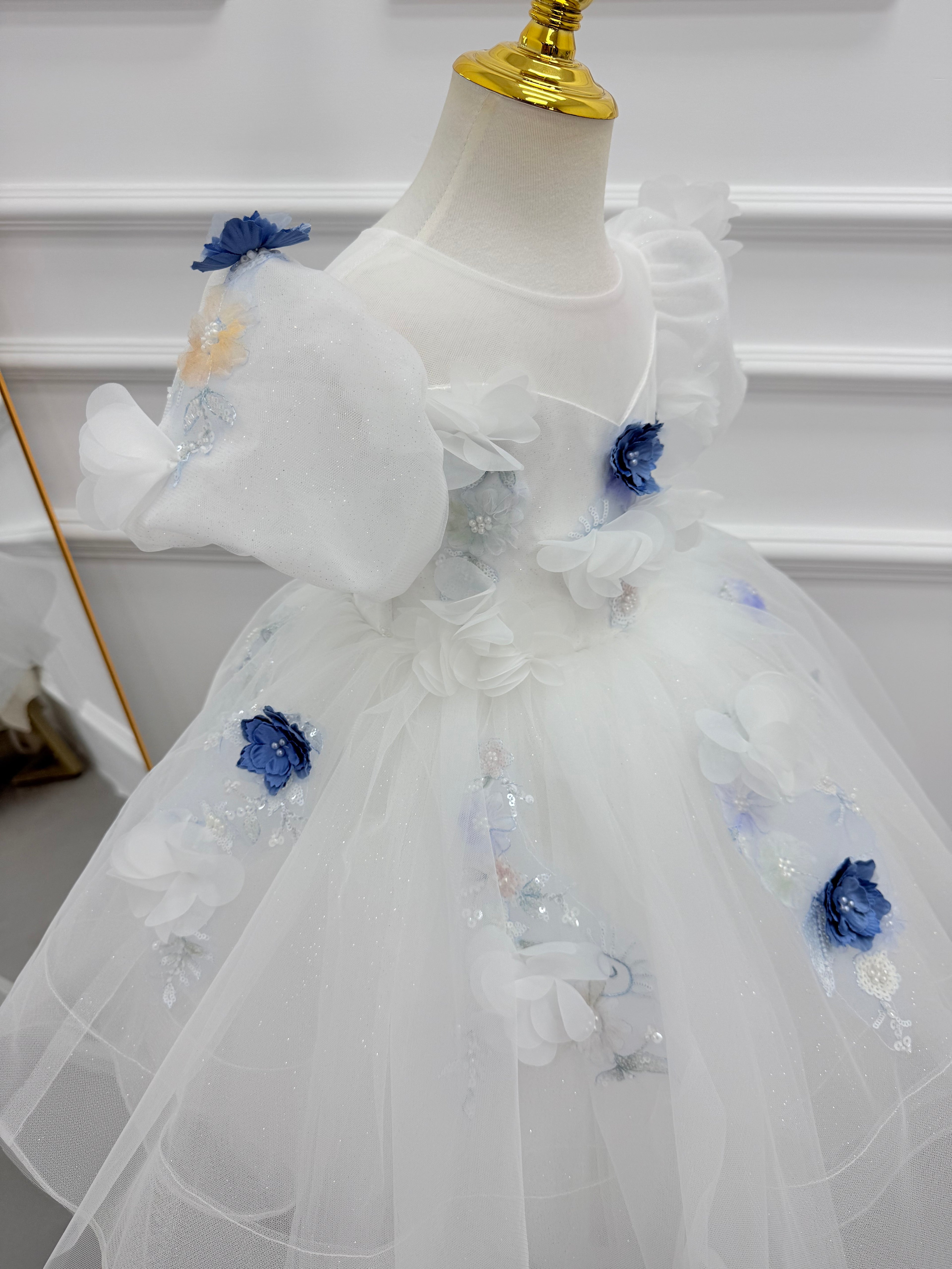 Wedding Party Dress Baby birthday dress Luxury Princess Style | KLFFIGID