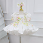 Wedding Flower Girl Dress Baby Birthday Dress Luxurious Pageant Gown｜KLFFIGID