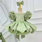 Wedding Party Dress Baby Birthday Dress Princess Theme Party ｜KLFFIGID