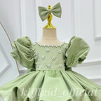 Wedding Party Dress Baby Birthday Dress Princess Theme Party ｜KLFFIGID
