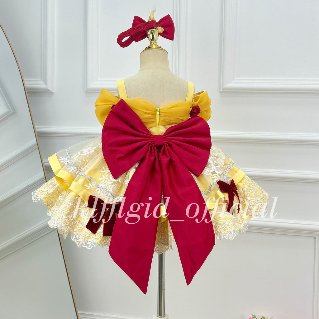 Toddlers Birthday dress Princess-themed party dress  | KLFFLGID