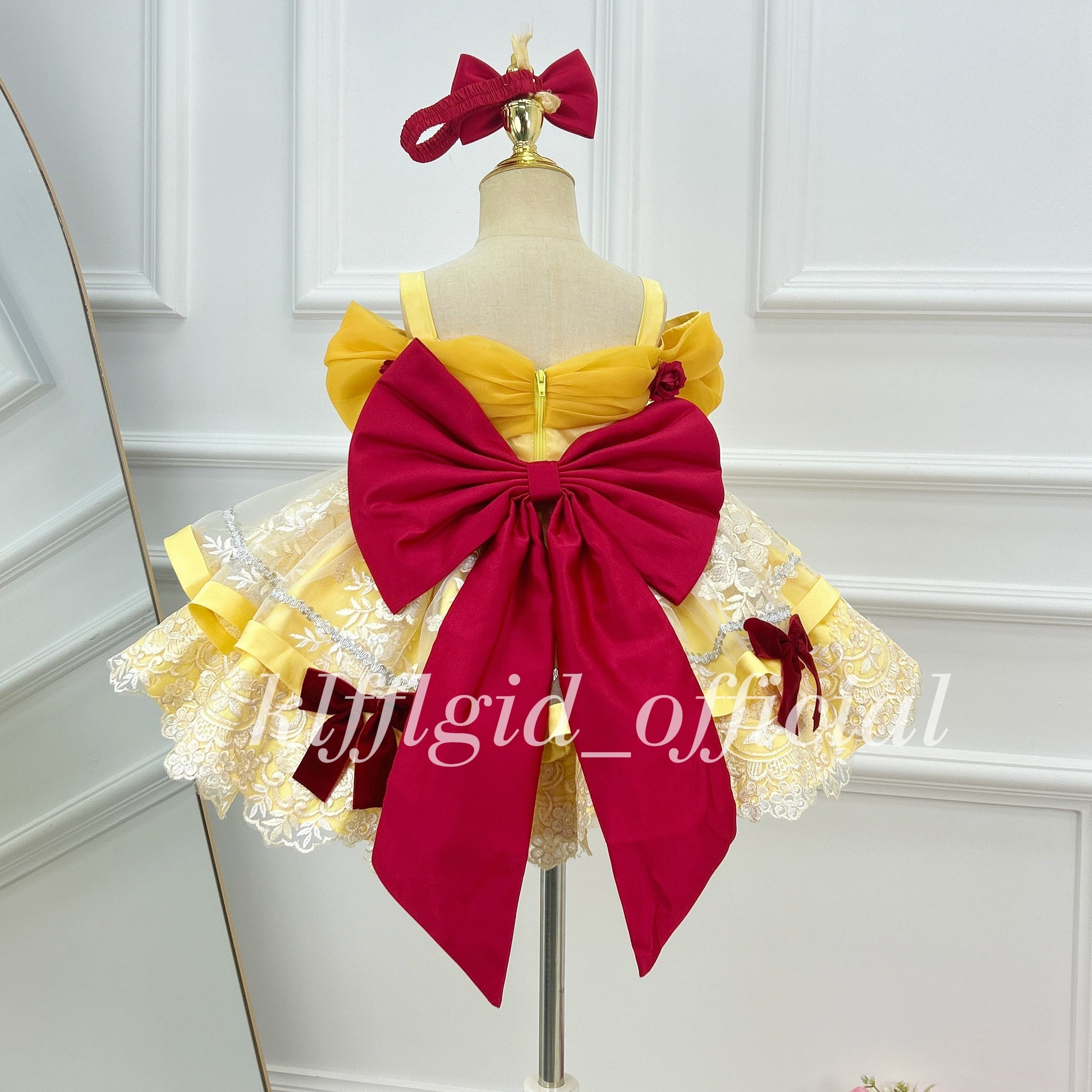 Toddlers Birthday dress Princess-themed party dress  | KLFFLGID