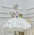 Girls Elegant Floral Fairy Colorful Princess Dress | KLFFIGID